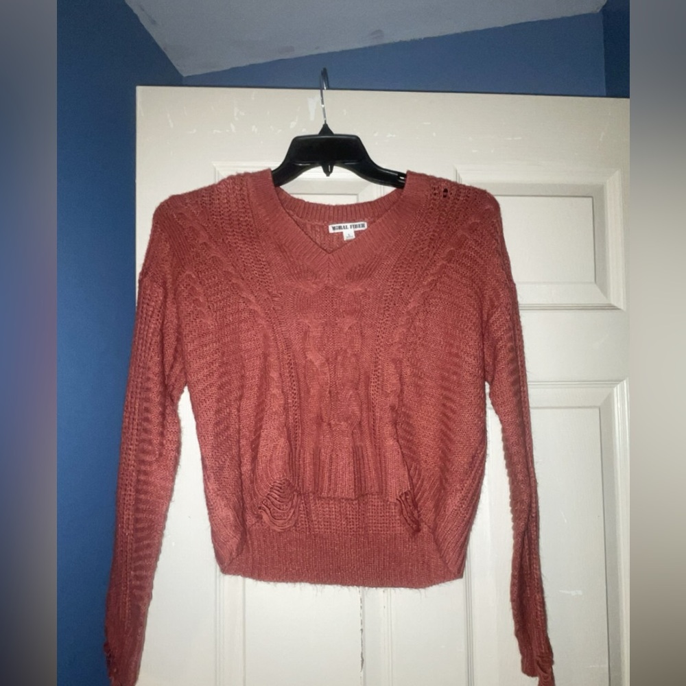 Cropped sweater